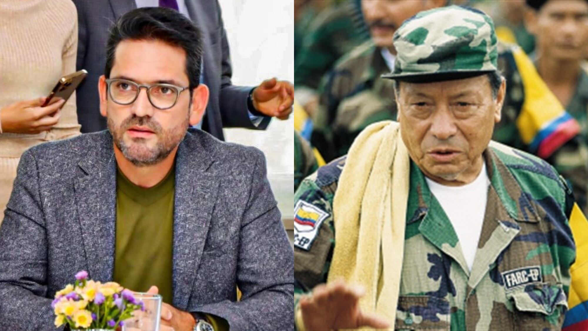 Juan Guillermo Zuluaga y Manuel Marulanda.