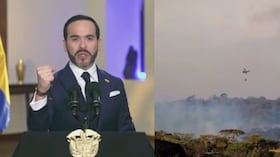 Abelardo De La Espriella habló sobre los subsidios para viviendas rurales que se vieron afectados por el incendio.
