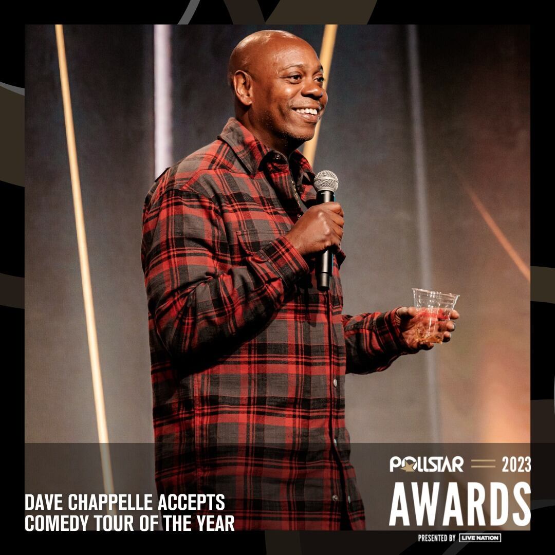 Dave Lachappelle. Foto: Instagram @pollstar_official.