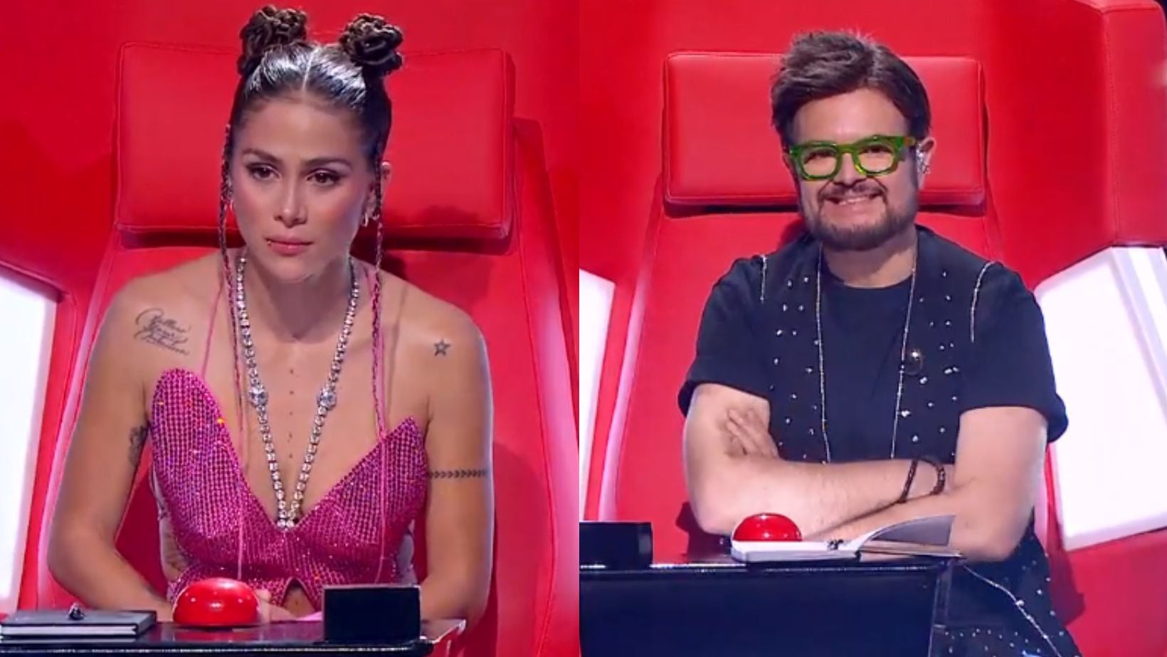 'La Voz Kids': Greeicy se mostró furiosa con Aleks Syntek y se desquitó en pleno programa
