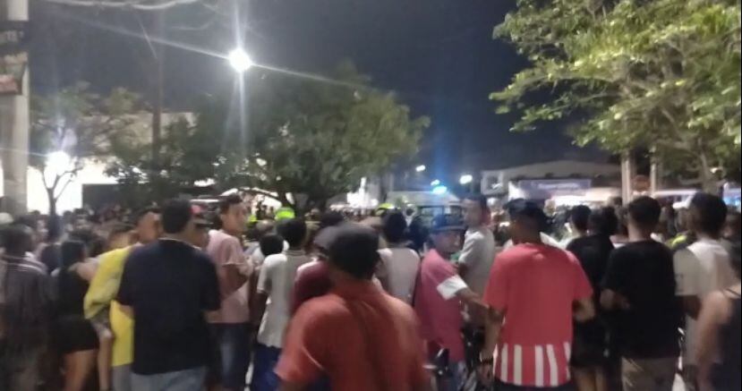 El caso se presentó en el barrio La Luz.