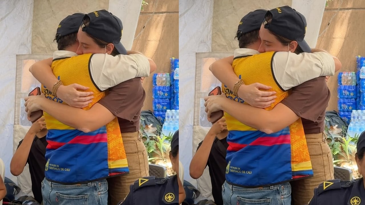 El emotivo reencuentro entre Taliana Vargas y Alejandro Éder