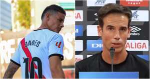 De izquierda a derecha: James Rodríguez y Iñigo Pérez.