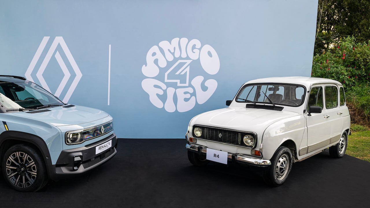 El icónico Renault 4 regresa al país con una versión 100% eléctrica y conectada.