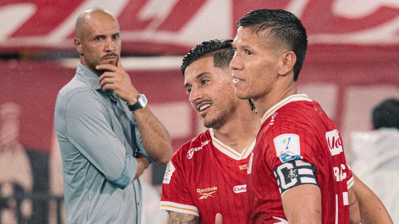 David González, DT y dos de sus referentes que nutrirán al nuevo delantero para la temporada 2026