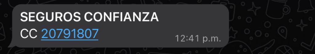 Supuesta agencia estafa a conductores para que compren el seguro por WhatsApp