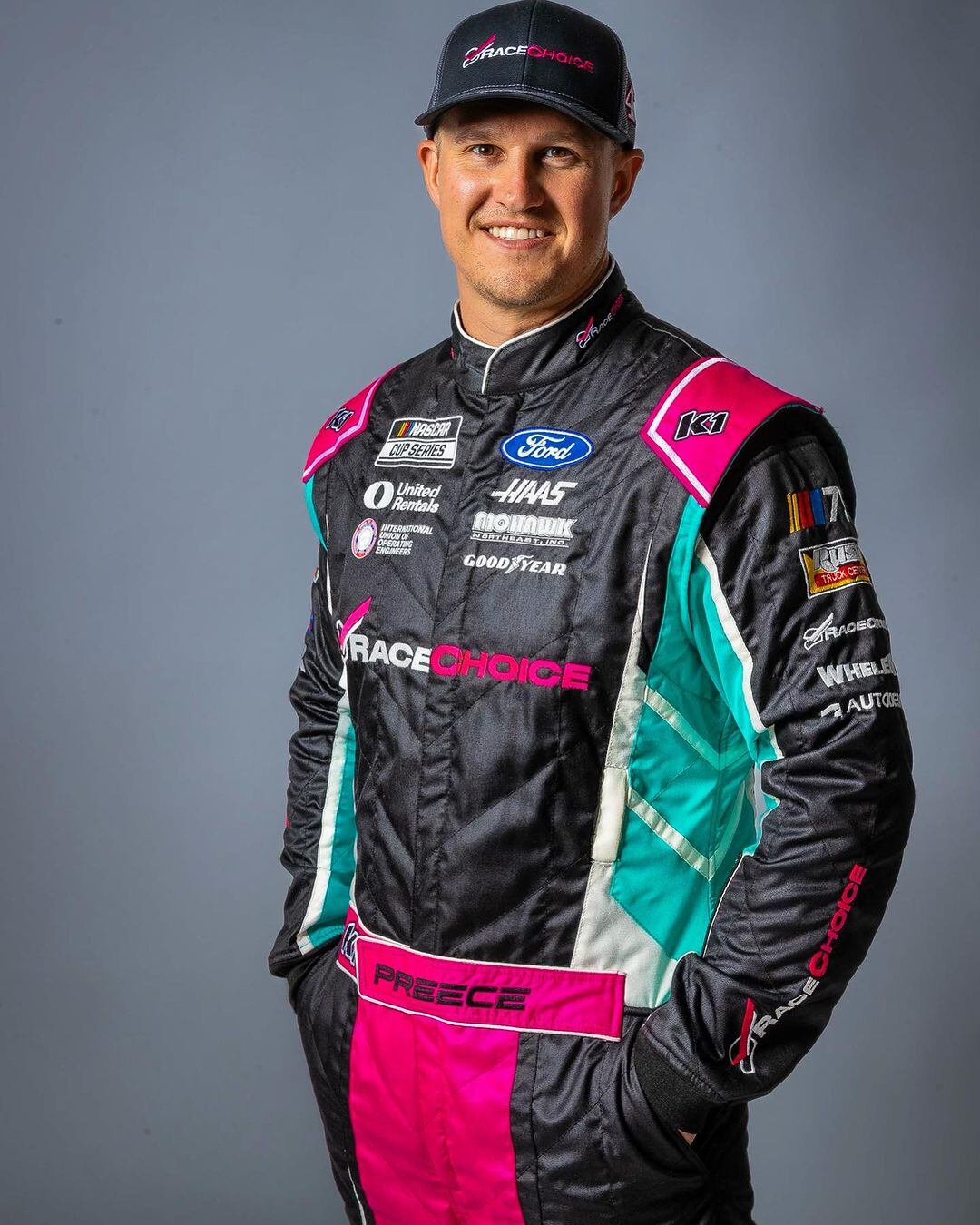 Ryan Preece corre para el Stewart-Haas Racing.