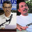 Walter Mendoza (Izq) y el Zarco Aldinever (Der), posibles sucesores de Iván Márquez.