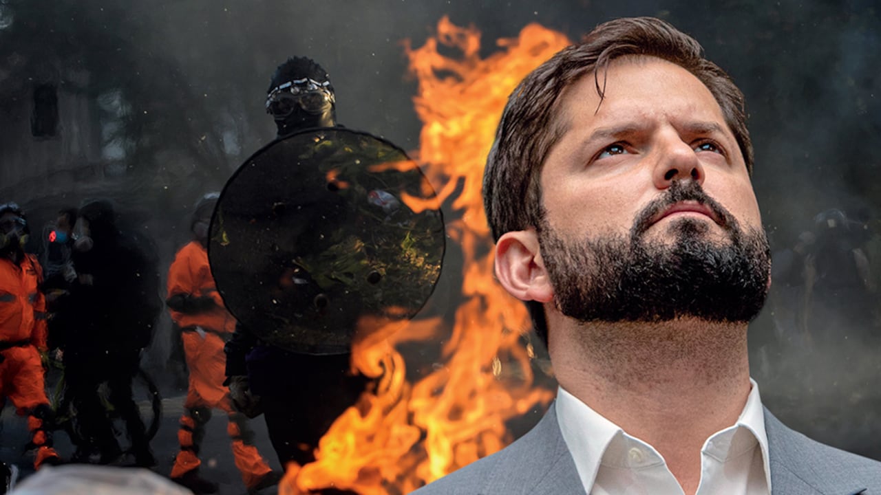 Boric tiene el 25 por ciento de aprobación, una cifra muy baja para un presidente que lleva menos de un año en el poder.