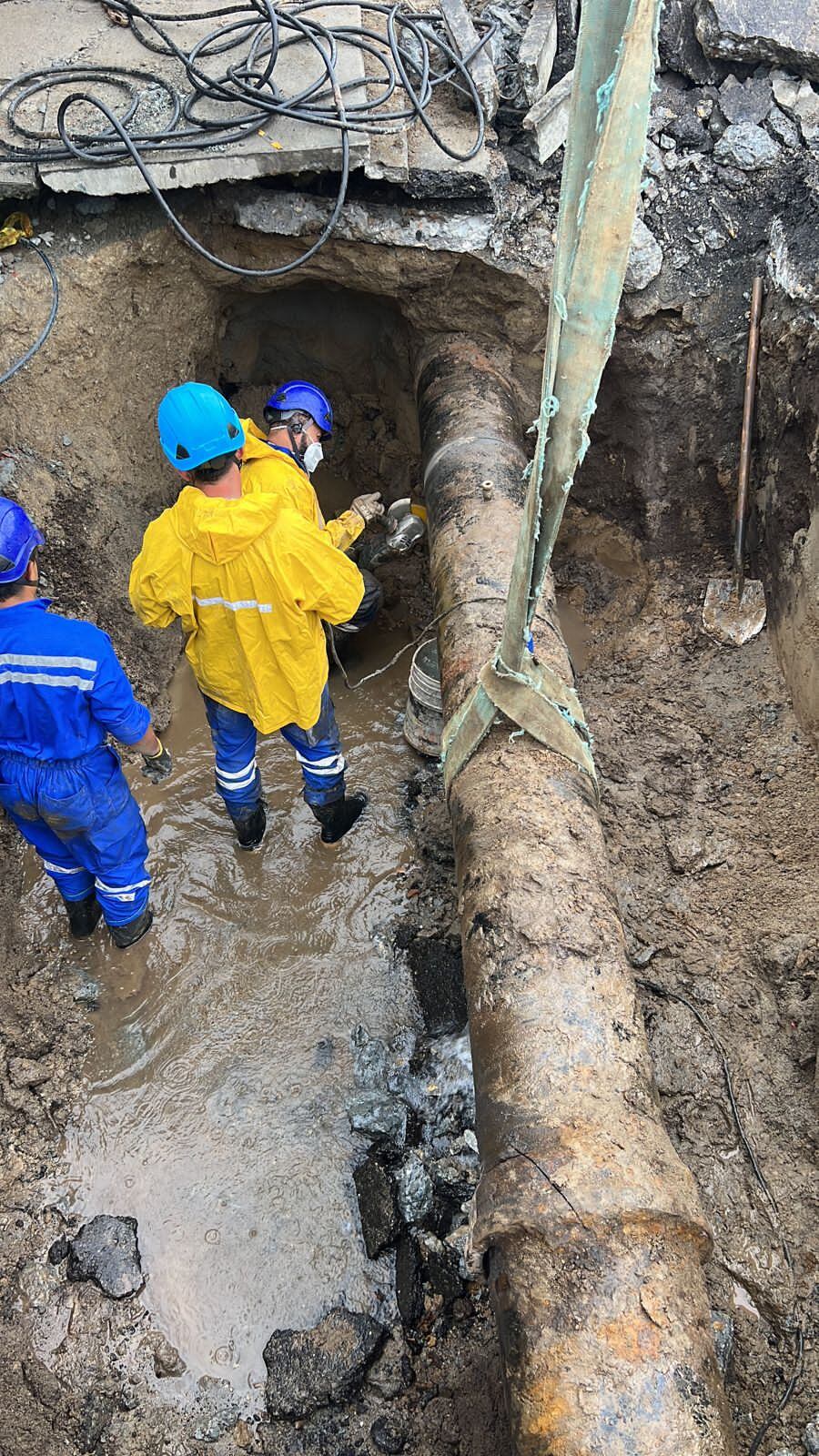 La emergencia se presentó en un edificio
