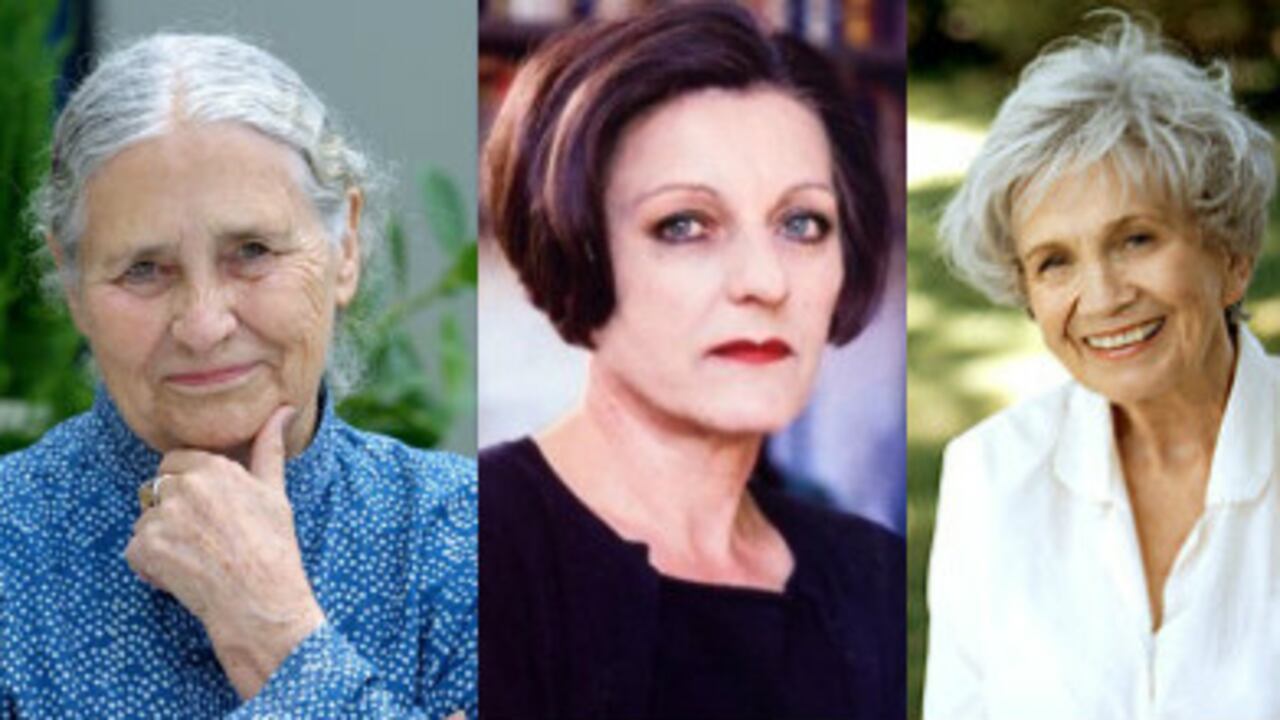 Últimas tres mujeres ganadoras del Premio Nobel de Literatura
