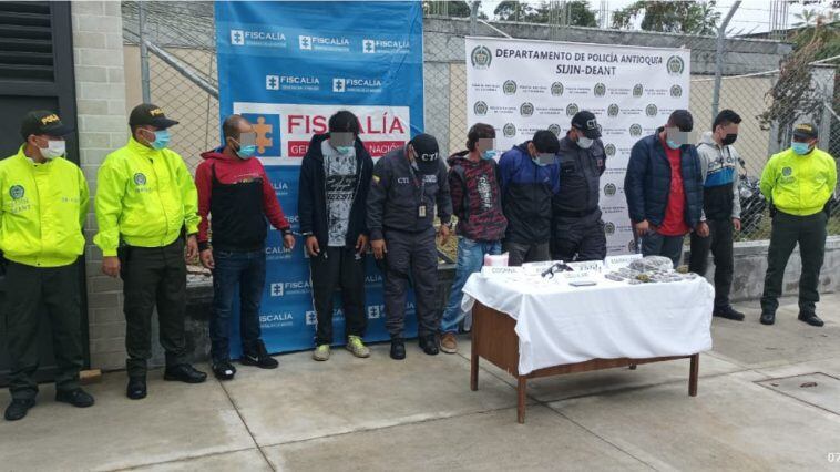 En Rionegro fueron capturadas seis personas: una de ellas por el delito de homicidio