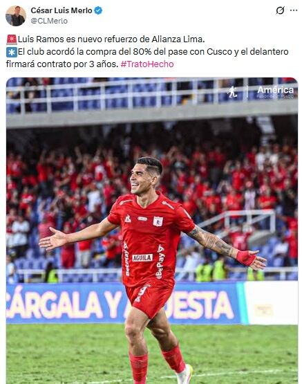 Pantallazo X: @CLMerlo