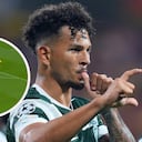 Luis Javier Suárez marcó gol con Sporting CP en su visita al RC Lens