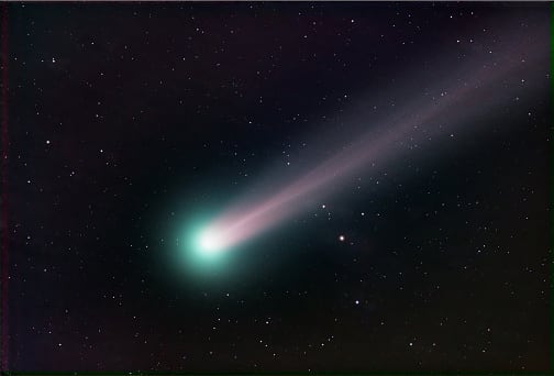 Cometa espacial.