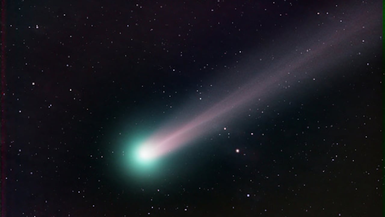 Cometa espacial.