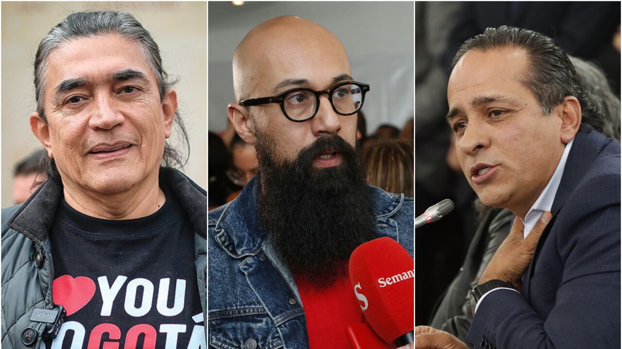 Gustavo Bolívar, Carlos Carrillo, Alexander López