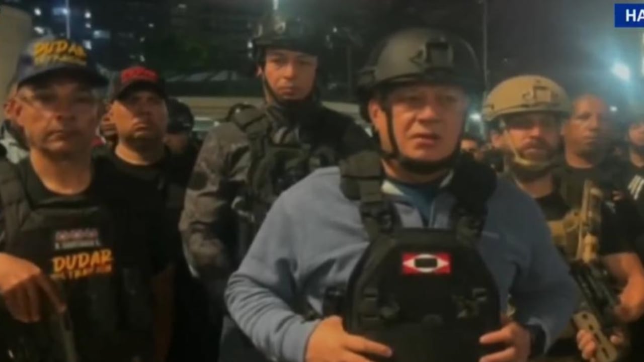 Diosdado Cabello apareció tras la captura de Nicolás Maduro.