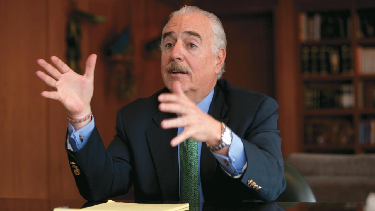 El expresidente Andrés Pastrana.