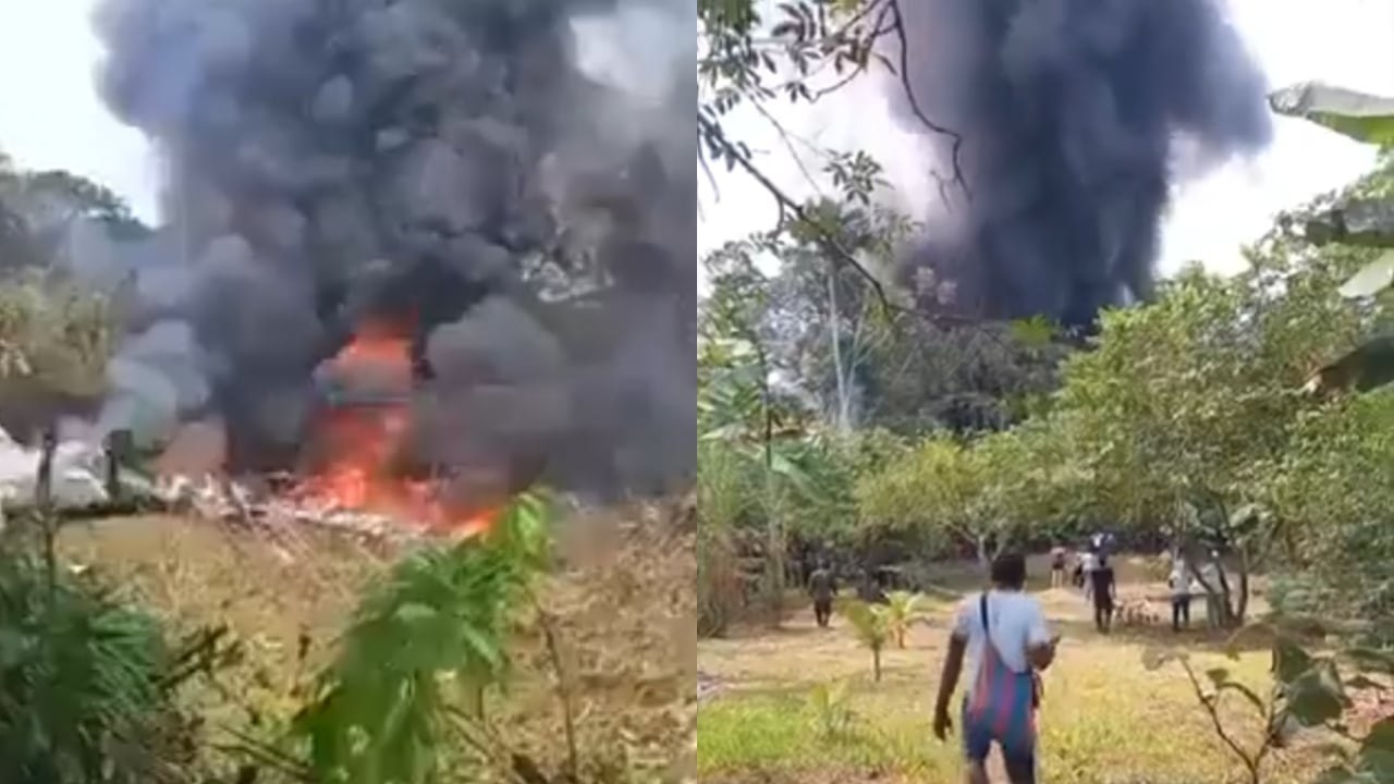 Así se encuentra la zona en la que se produjo el accidente