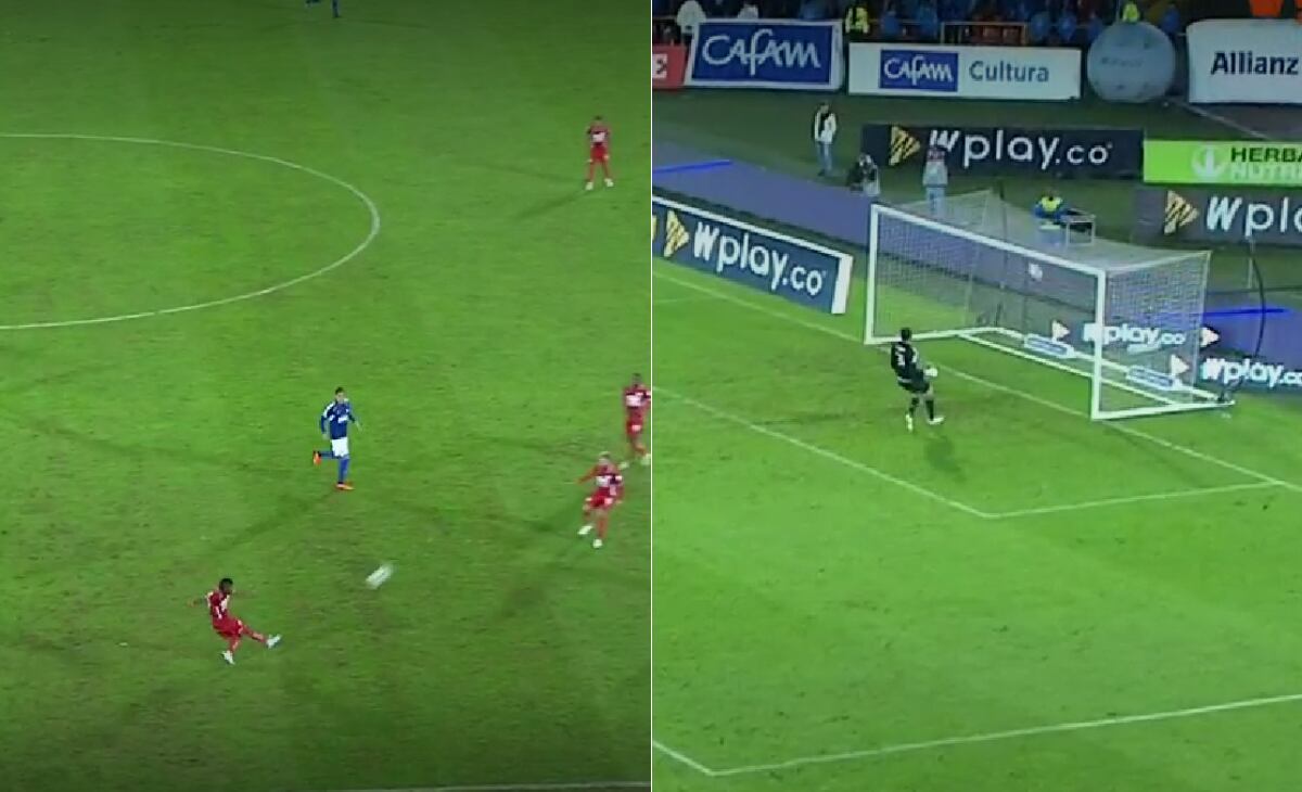 Gol de Daniel Quiñones.