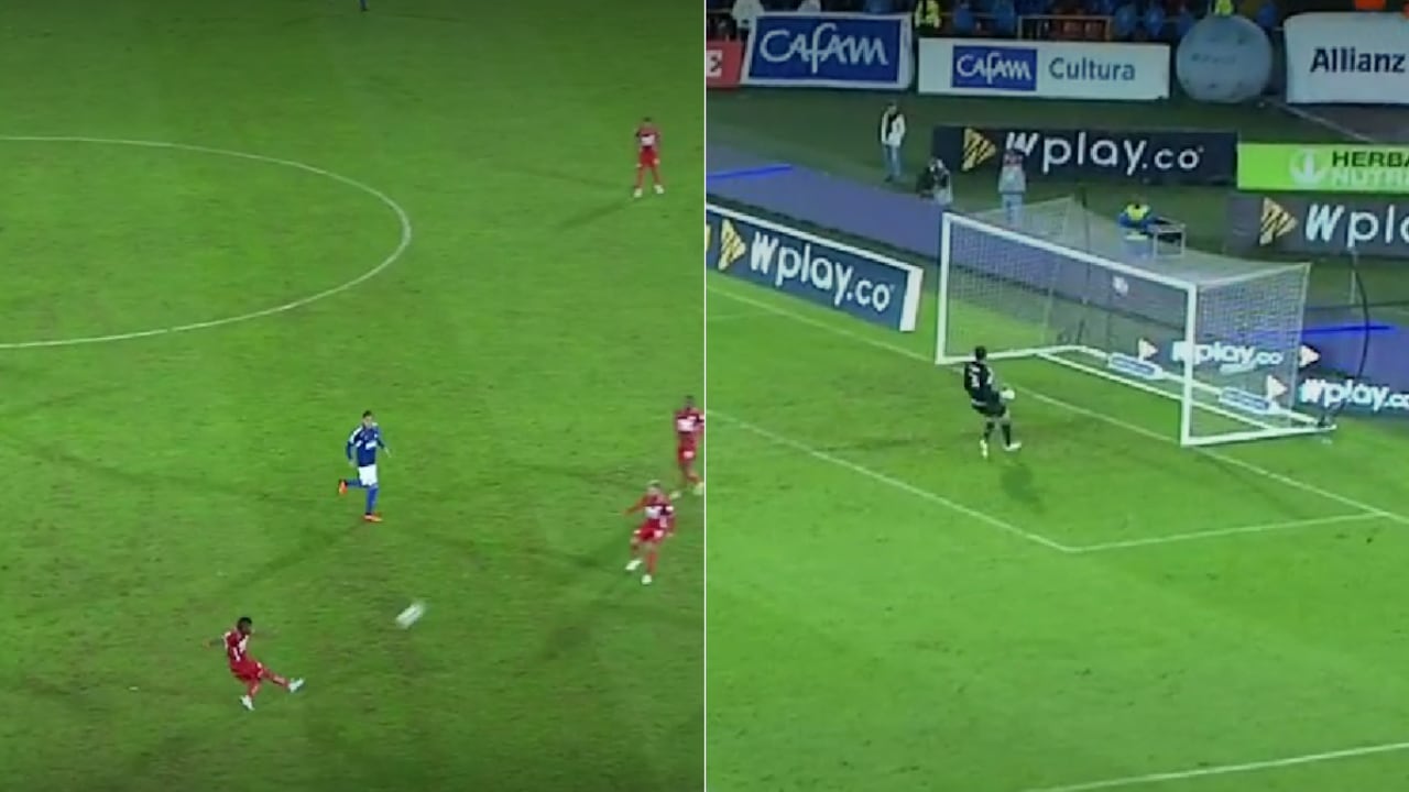 Gol de Daniel Quiñones.
