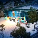 Rénder de lo que será el espectáculo en el cubo de Cristal del gran Malecón del Río.