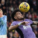 Toda la plantilla del Liverpool celebra lo sucedido con el Manchester City.