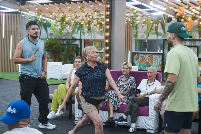 La Abuela fue una de las últimas eliminadas de 'La c asa de los famosos Colombia'