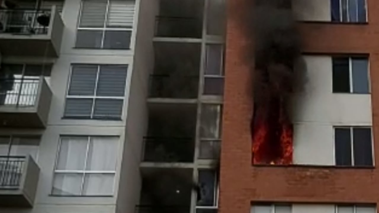 La situación se generó en la carrera 98C N°60-96 en una apartamento de una unidad multifamiliar