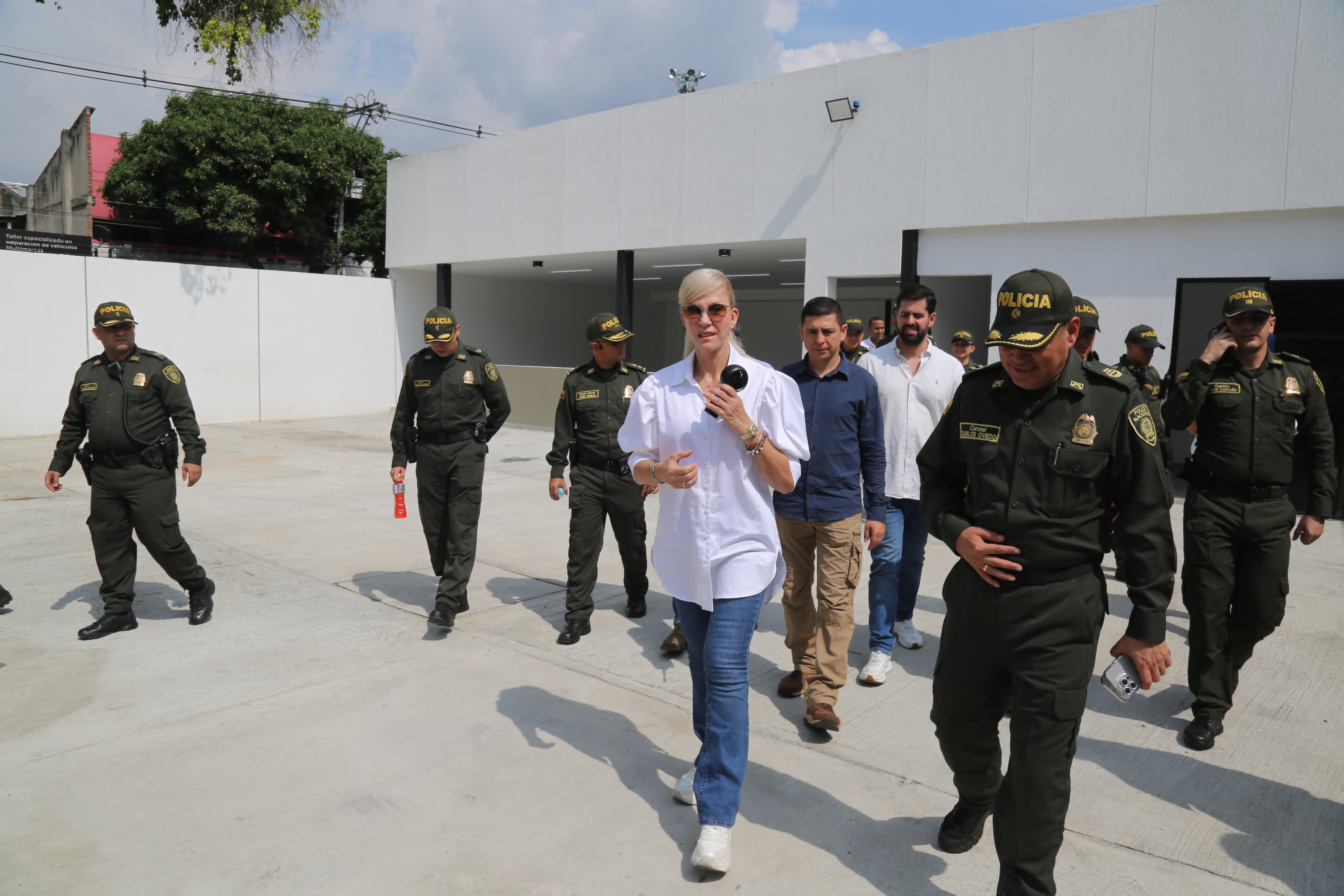 La gobernadora del Valle, Dilian Francisca Toro, solicitó más apoyo del Gobierno nacional para enfrentar las bandas criminales que afectan la seguridad en Jamundí y el resto del departamento. Foto Especial para El País