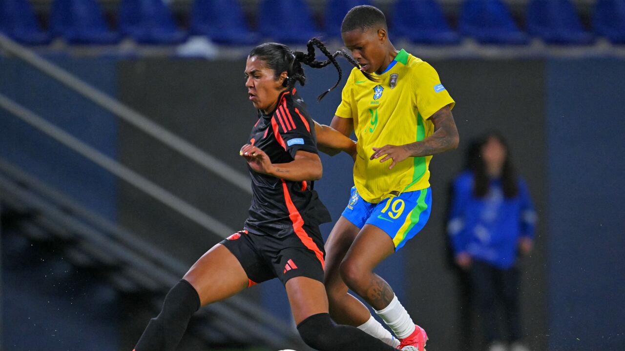 Colombia vs. Brasil por la Copa América femenina 2025.