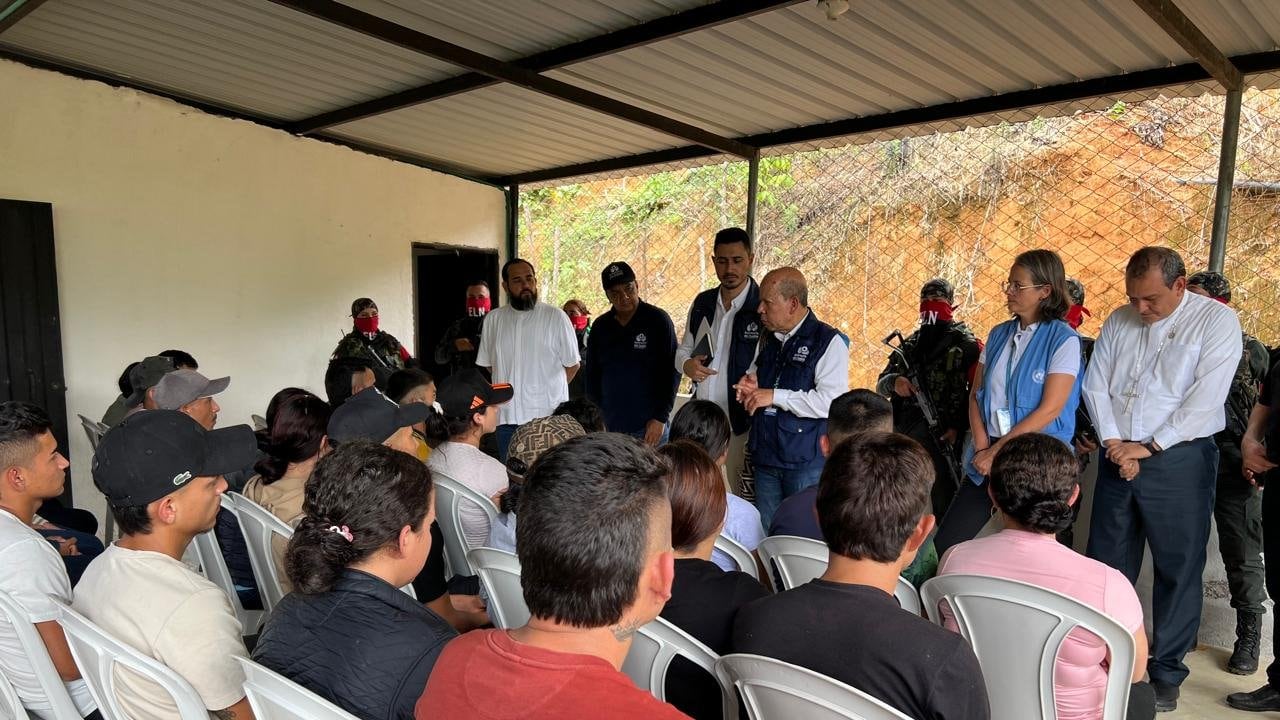 28 personas fueron liberadas.