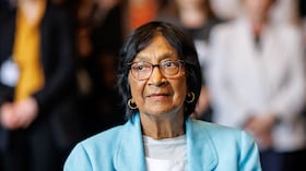 Navi Pillay, ganadora del premio Nóbel de Paz.