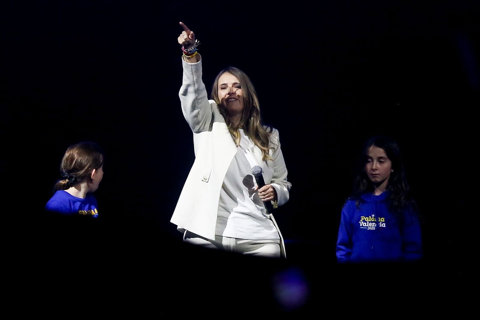 Cierre de campaña de la candidata presidencial Paloma Valencia en el Movistar Arena de Bogotá.