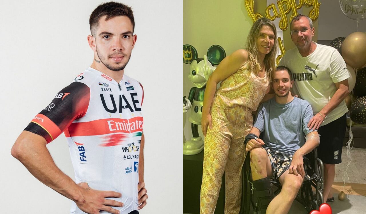 Álvaro Hodeg se recupera de varias intervenciones quirúrgicas