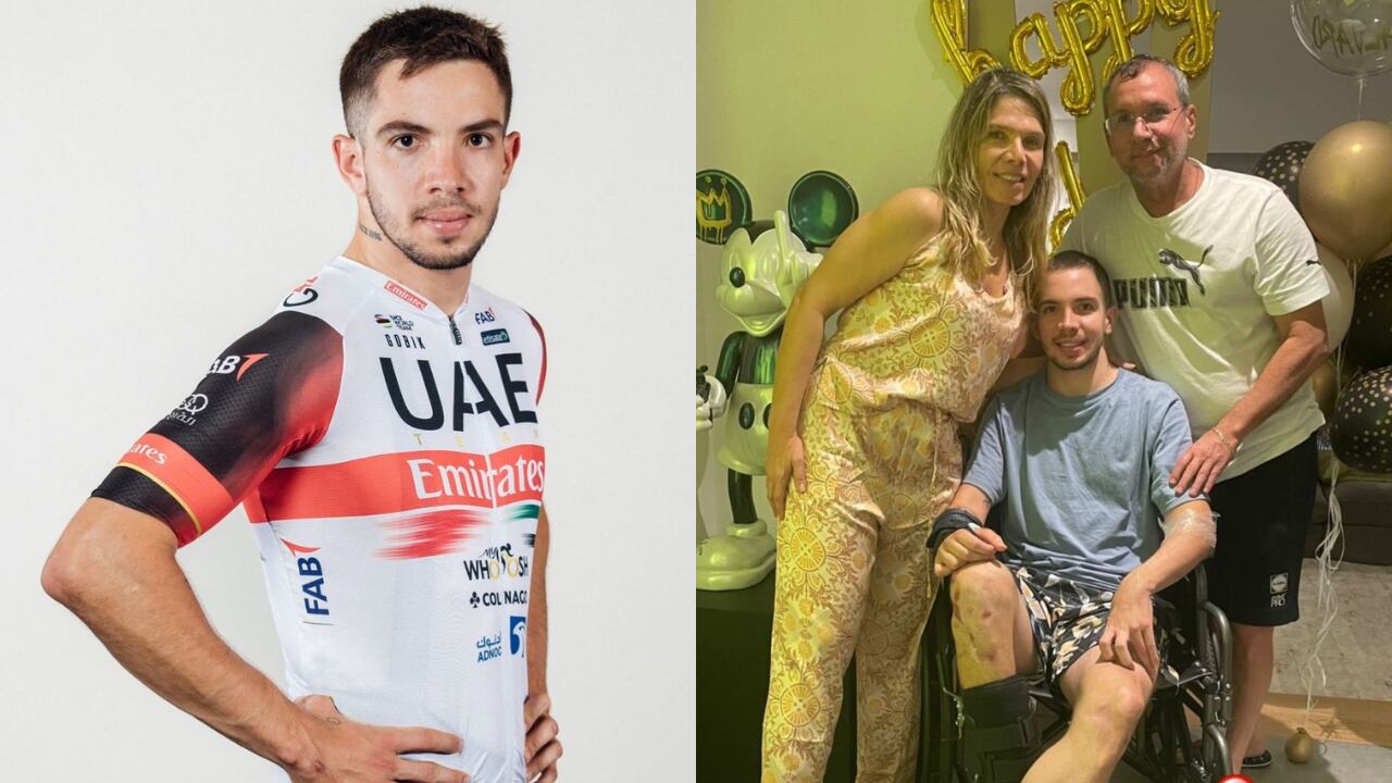 Álvaro Hodeg se recupera de varias intervenciones quirúrgicas