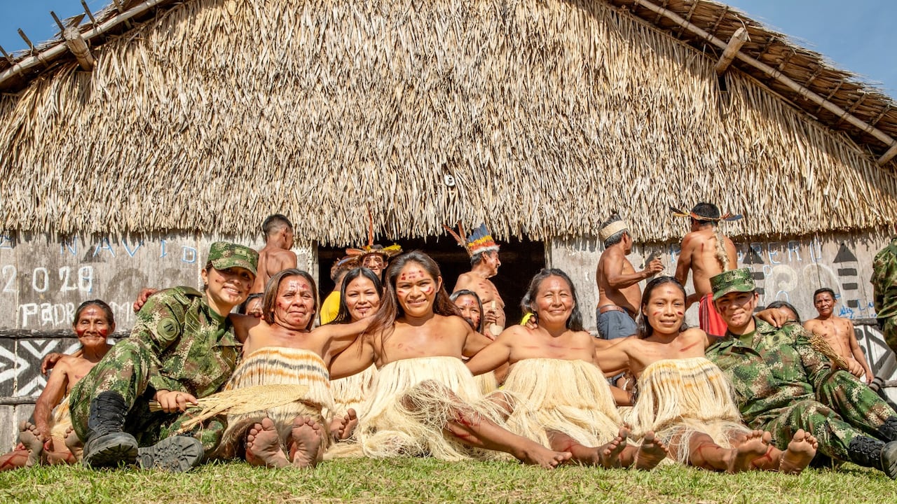 Indigenas de Vaupés, en actividades de acción integral