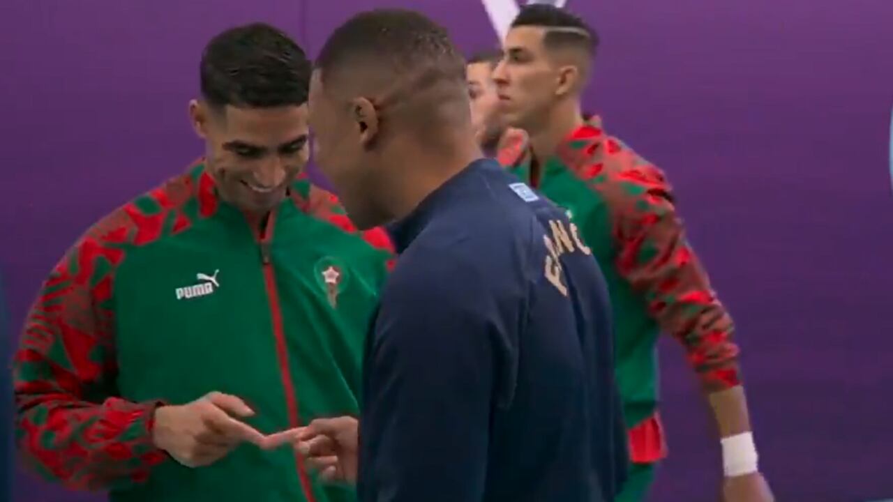 Hakimi y Mbappé forjaron una gran amistad en el fútbol francés