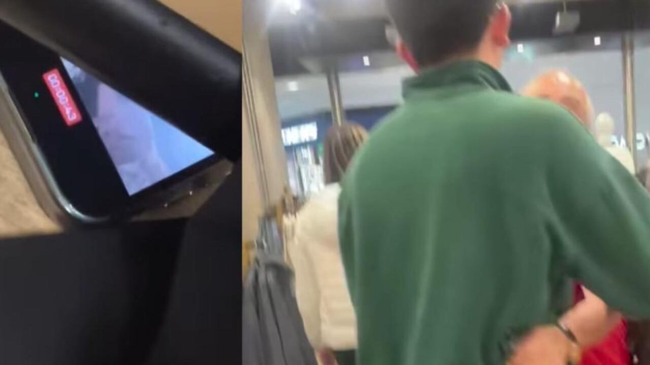 La reacción del personal de la tienda no fue la esperada, y la mujer relató que comenzó a recibir insultos por parte del personal.