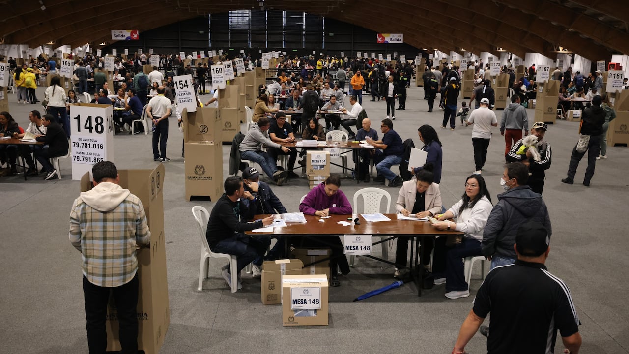 Elecciones presidenciales 2026, votaciones en Corferias.