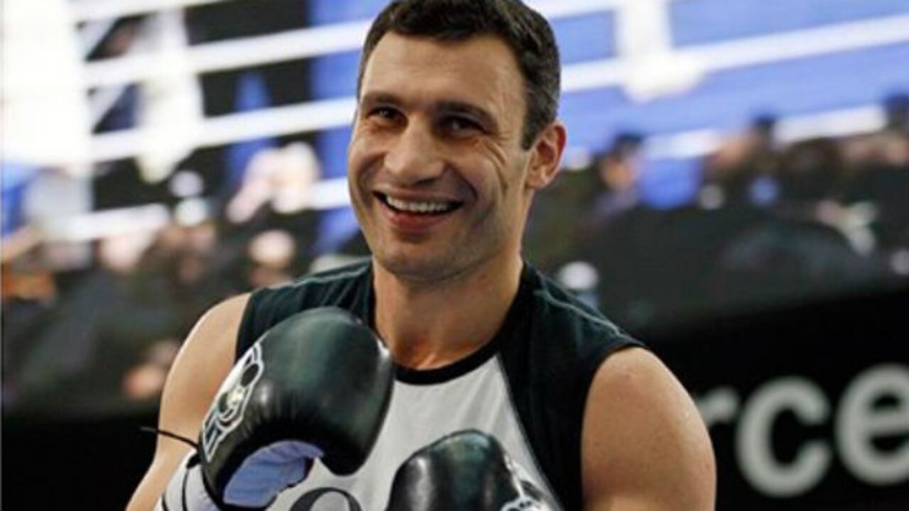 Vitali Klitschko, peso pesado de la WBC y ahora candidato presidencial a Ucrania.