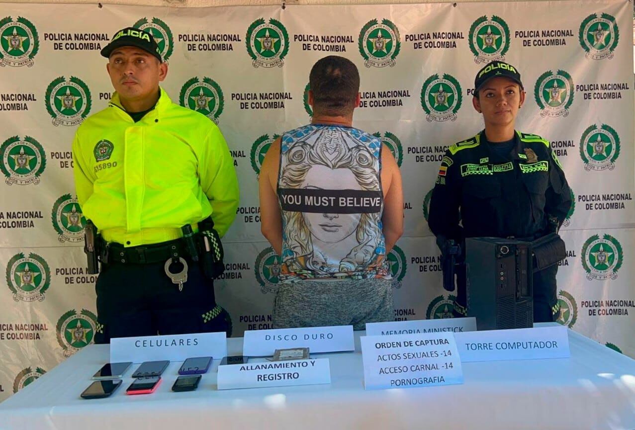 El indiciado presenta antecedentes por el delito de extorsión