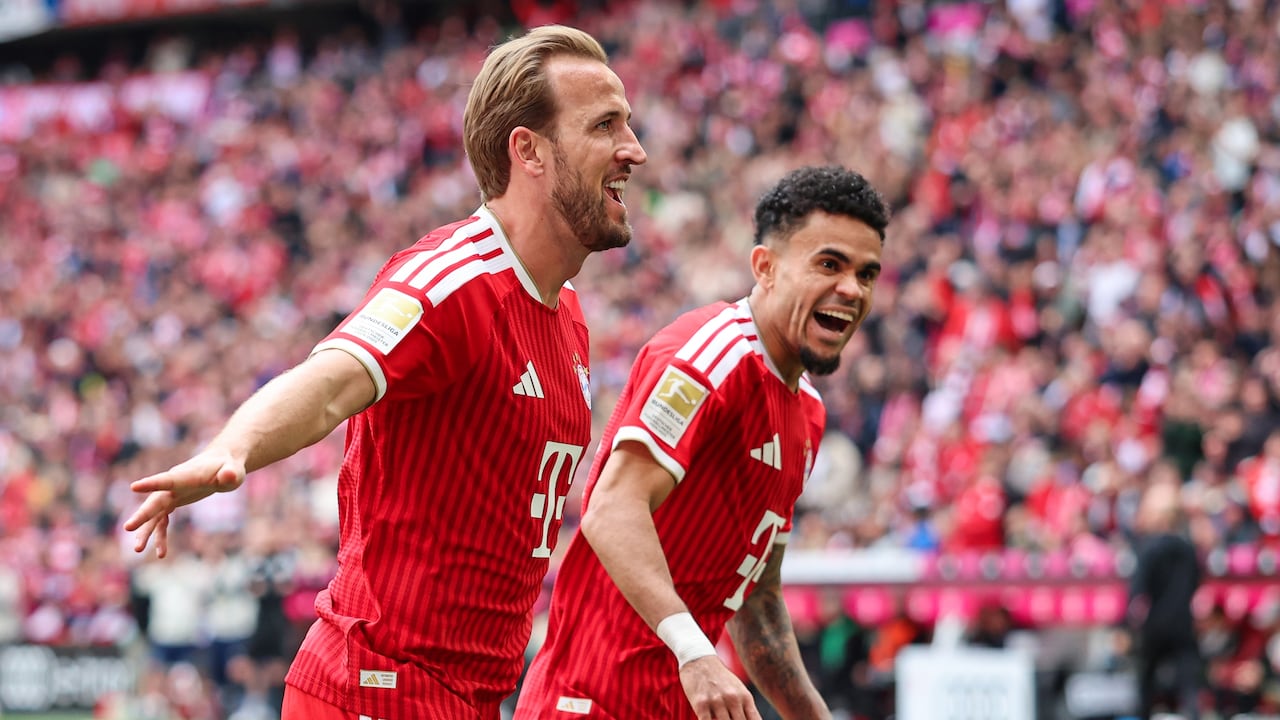 Harry Kane y Luis Díaz