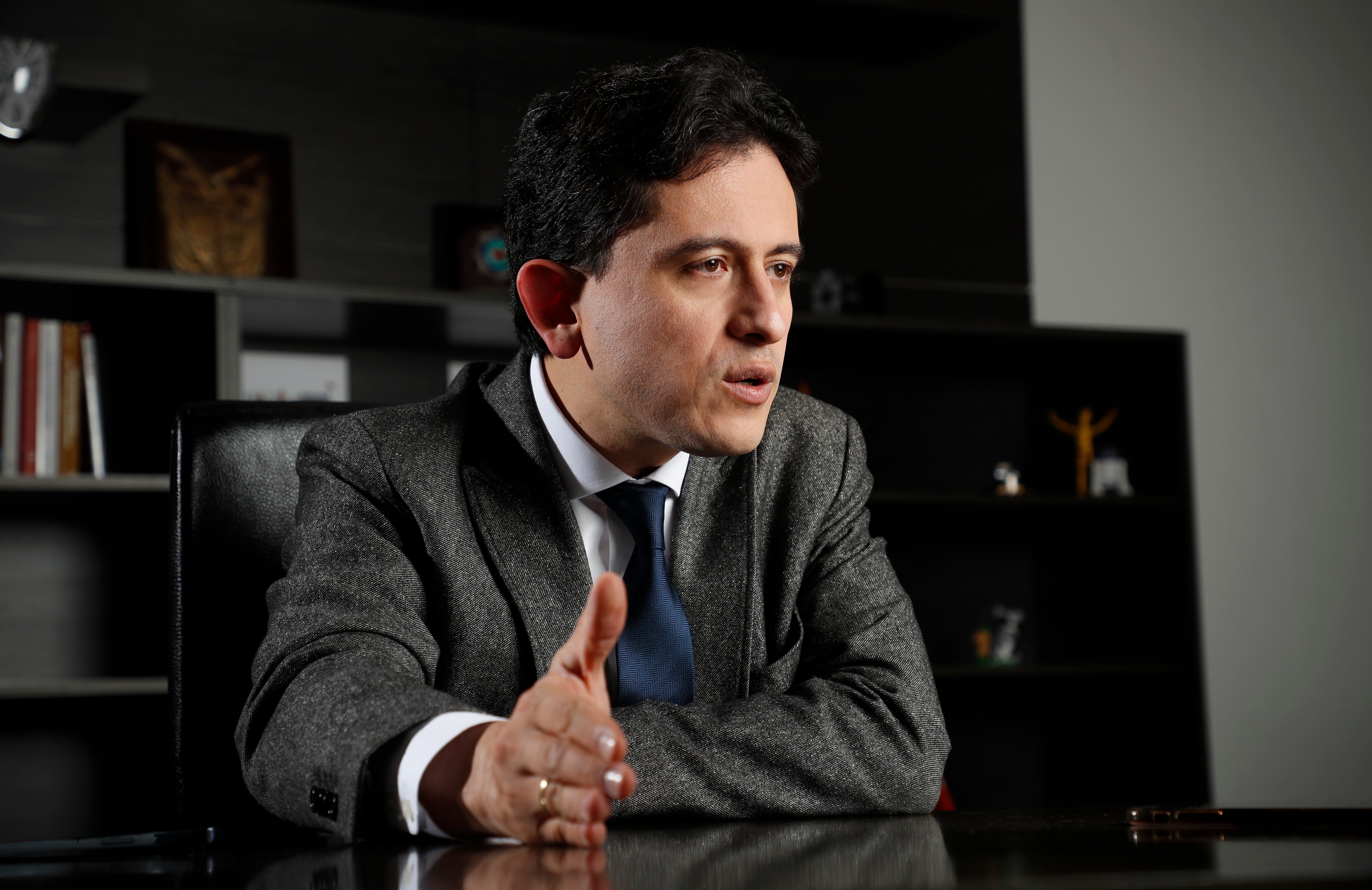 Luis Carlos Reyes 
director de la DIAN
Bogota sept 14 del 2022
Foto Guillermo Torres Reina / Semana