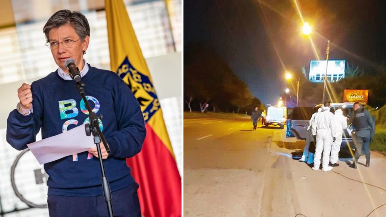 La alcaldesa reveló que el carro salió en la mañana por el peaje de los Andes.