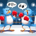 Foto de referencia sobre una pelea en Twitter