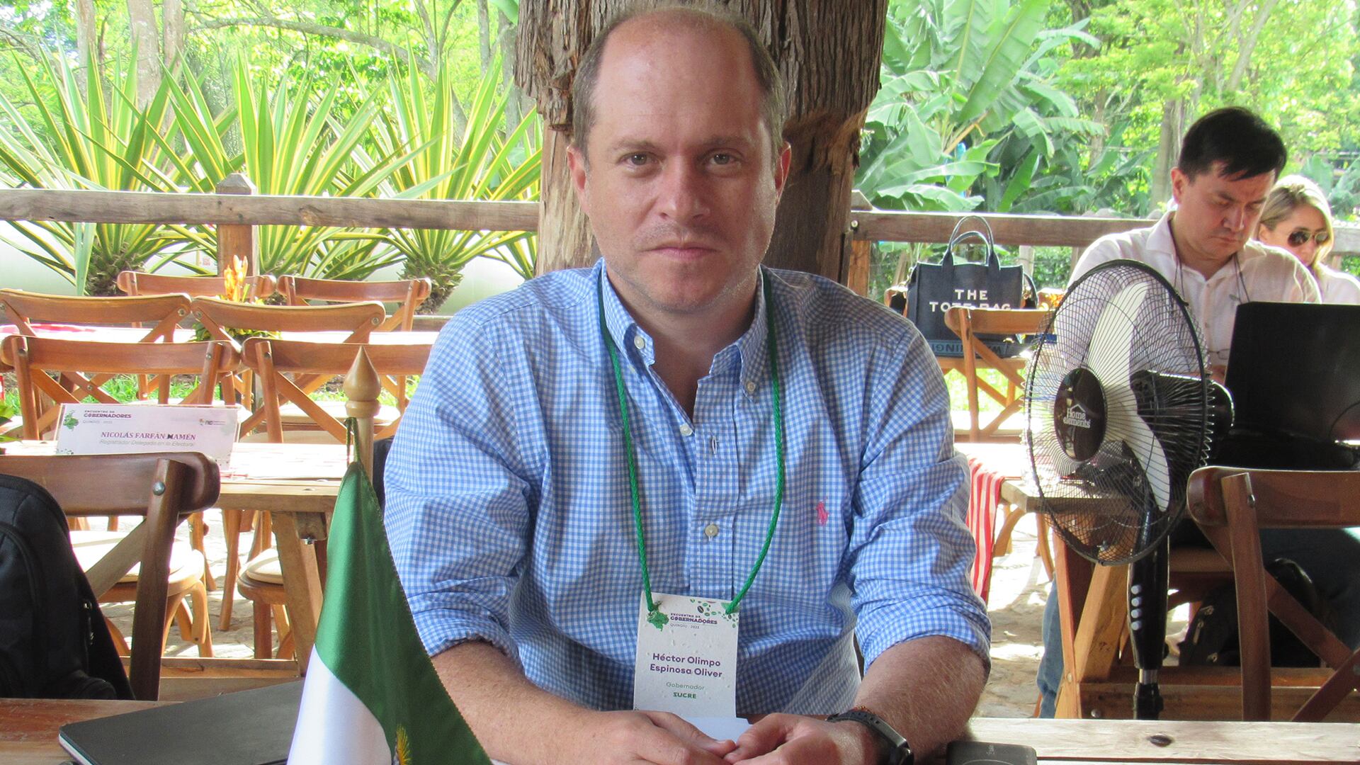 Héctor Olimpo Espinosa, Gobernador del Sucre