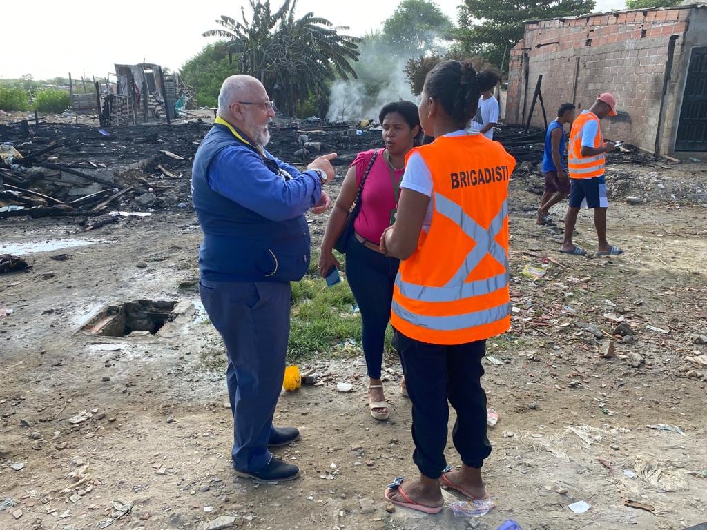 Incendio en Cartagena