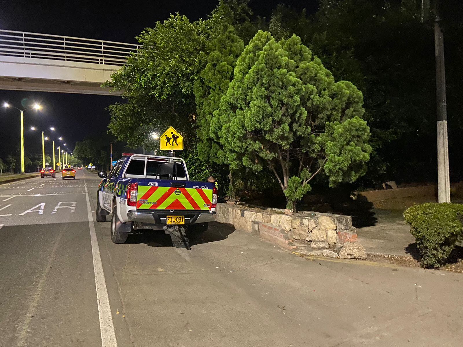 El CTI de la Fiscalía arribó al lugar de los hechos.